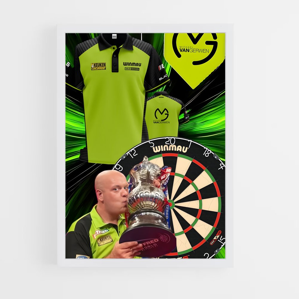 Poster Darts Masterclass – affiche Fléchettes (vue 3)